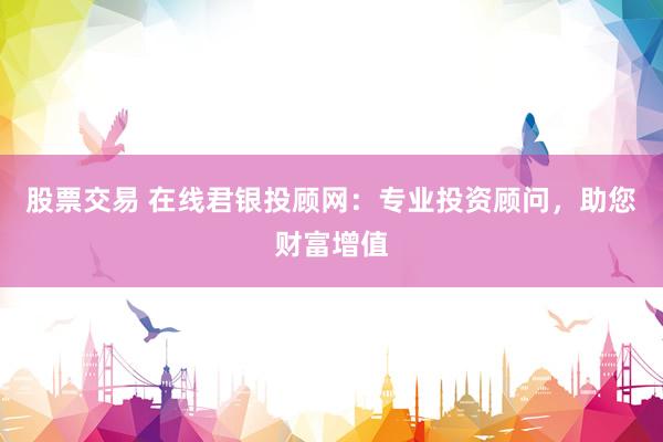 股票交易 在线君银投顾网：专业投资顾问，助您财富增值