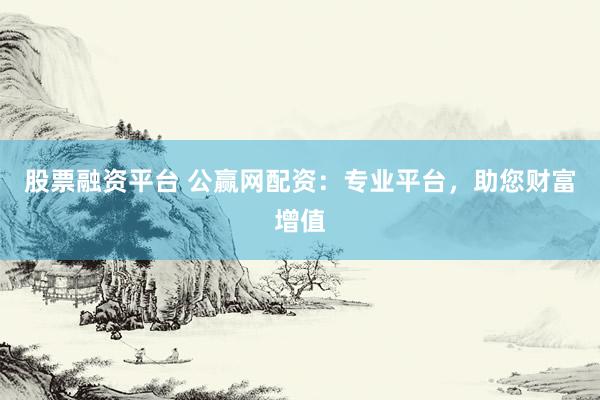 股票融资平台 公赢网配资：专业平台，助您财富增值